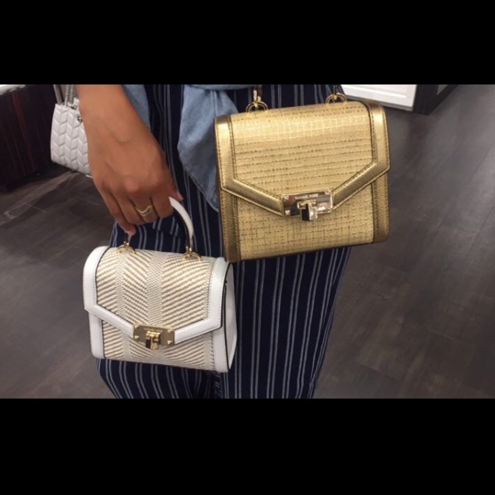 Firm❗️Michael Kors kinsley Satchel Crossbody Bag - Picture 5 of 8
